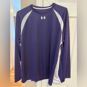 Under Armour Purple HeatGear Top